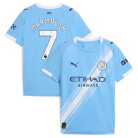 A2B image: manchester-city-puma-home-shirt-2025-26-kids-with-marmoush-7-printing Manchester City PUMA Home Shirt 2025-26 - Kids with Marmoush 7 printing