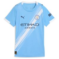 Manchester City PUMA Home Shirt 2025-26 - Womens with Foden 47 printing