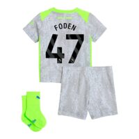 Manchester City PUMA Third Babykit 2025-26 with Foden 47 printing