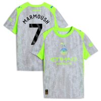 A2B image: manchester-city-puma-third-shirt-2025-26-kids-with-marmoush-7-printing Manchester City PUMA Third Shirt 2025-26 - Kids with Marmoush 7 printing