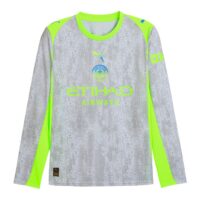 Manchester City PUMA Third Shirt 2025-26 - Long Sleeve with Haaland 9 printing