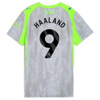 Manchester City PUMA Third Shirt 2025-26 - Womens with Haaland 9 printing