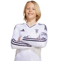 A2B image: manchester-united-adidas-away-shirt-2025-26-kids-long-sleeve Manchester United adidas Away Shirt 2025-26 - Kids - Long Sleeve