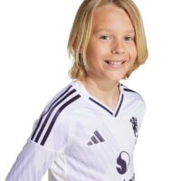 A2B image: manchester-united-adidas-away-shirt-2025-26-kids-long-sleeve Manchester United adidas Away Shirt 2025-26 - Kids - Long Sleeve