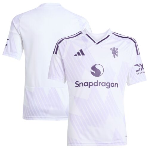 A2B image: manchester-united-adidas-away-replica-shirt-2025-26-kids Manchester United adidas Away Replica Shirt 2025-26 - Kids