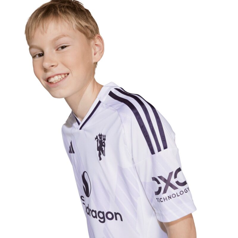 A2B image: manchester-united-adidas-away-replica-shirt-2025-26-kids Manchester United adidas Away Replica Shirt 2025-26 - Kids