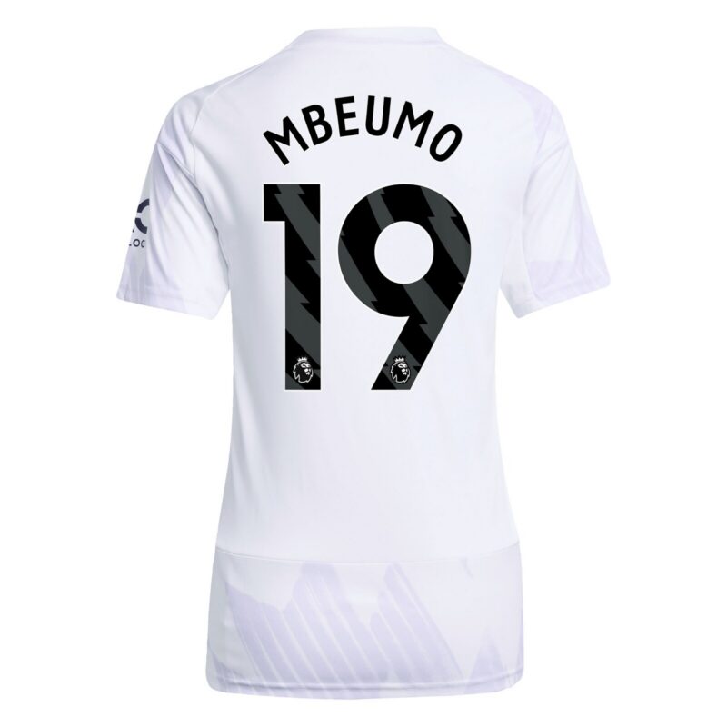 Manchester United adidas Away Shirt 2025-26 - Womens with Mbeumo 19 printing