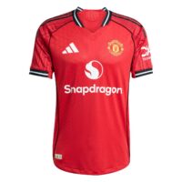 Manchester United adidas Home Authentic Shirt 2025-26 with Mbeumo 19 printing