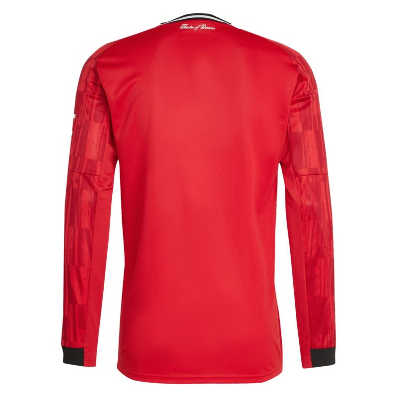 Manchester United adidas Home Replica Shirt 2025-26 - Long Sleeve