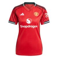 Manchester United adidas Home Shirt 2025-26 - Womens with Mbeumo 19 printing