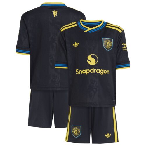 Manchester United adidas Third Replica Minikit 2025-26