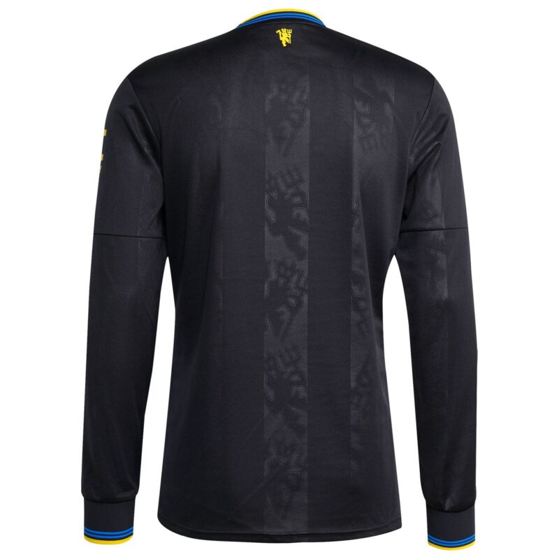 Manchester United adidas Third Replica Shirt 2025-26 - Long Sleeve