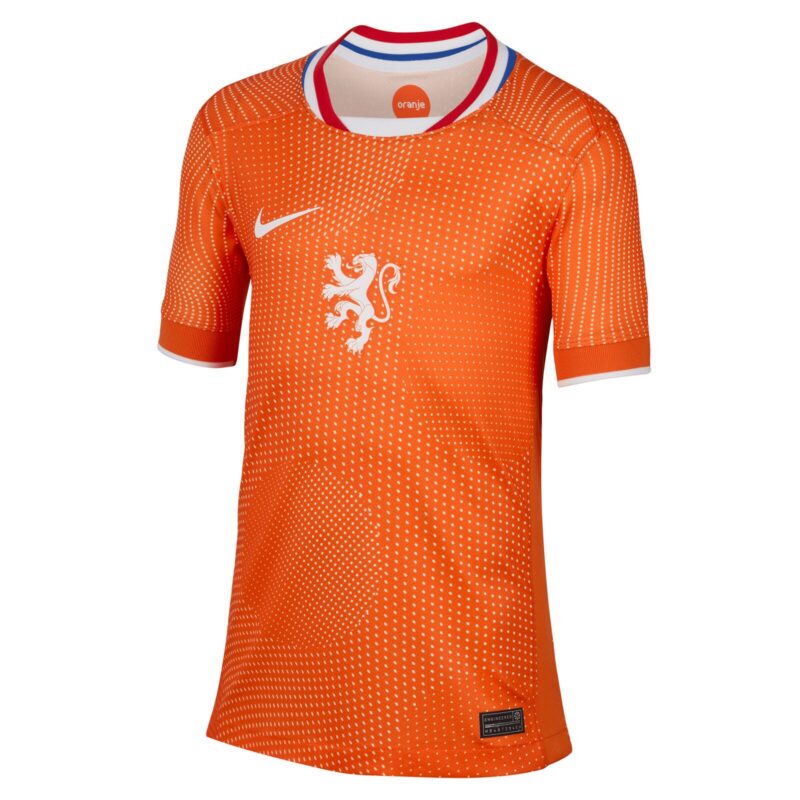 Netherlands Womens Nike Home Stadium Shirt 2025 - Kids