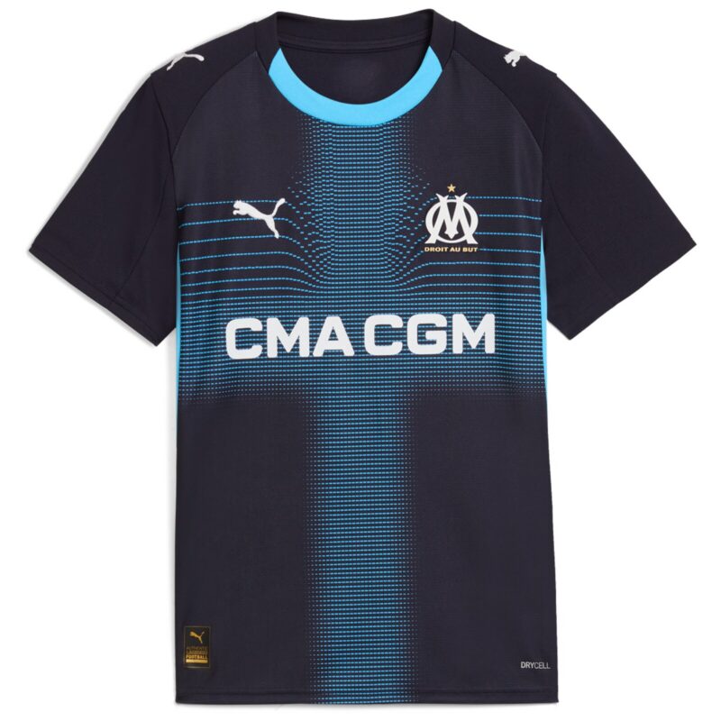 A2B image: olympique-de-marseille-puma-away-shirt-25-26-kids Olympique de Marseille PUMA Away Shirt 25-26 - Kids