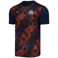 Olympique de Marseille Puma Pre Match Jersey - Navy