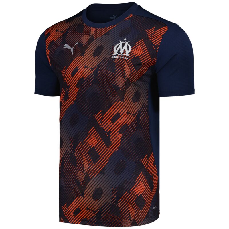 Olympique de Marseille Puma Pre Match Jersey - Navy
