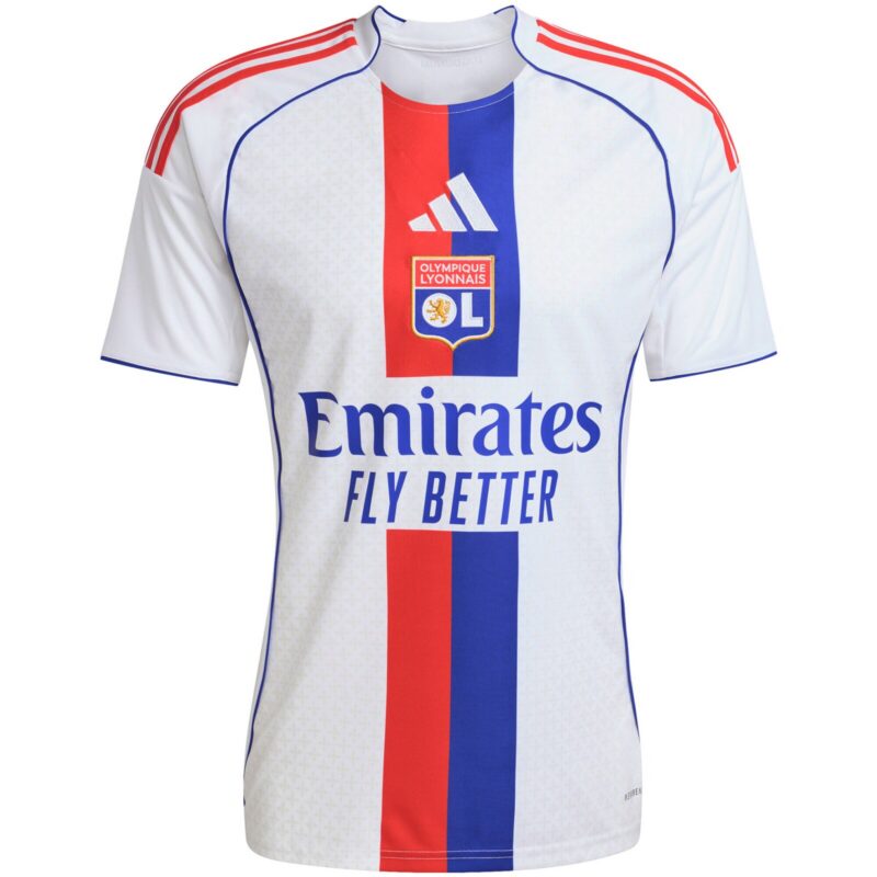 A2B image: olympique-lyon-adidas-home-shirt-2025-26 Olympique Lyon adidas Home Shirt 2025-26