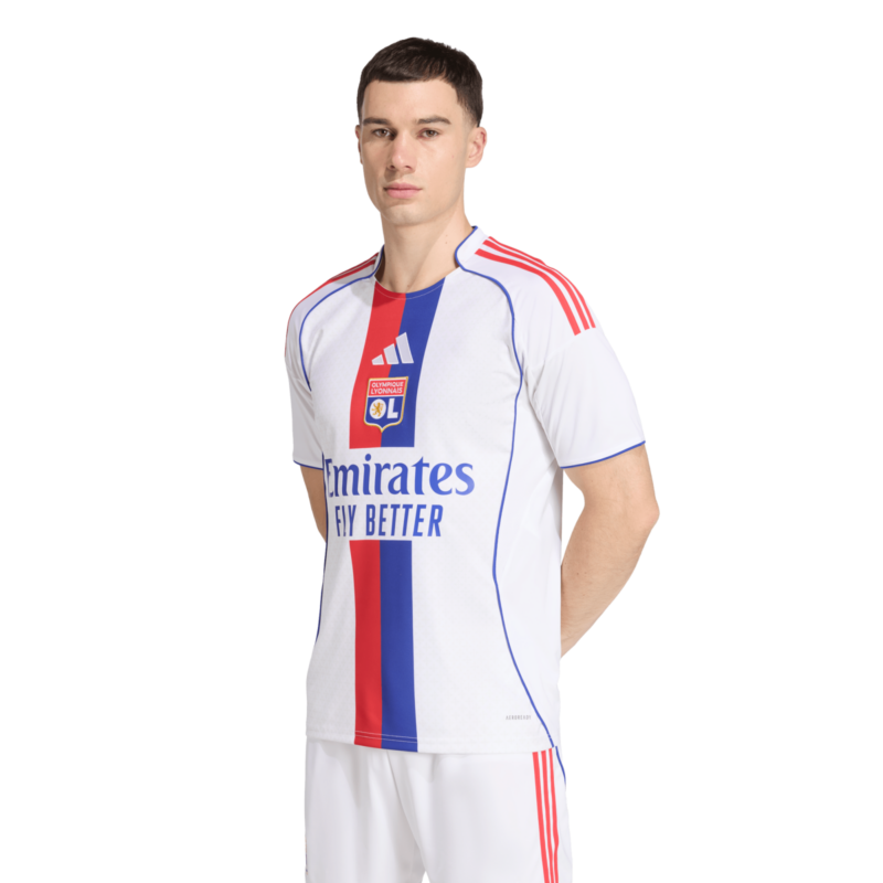 A2B image: olympique-lyon-adidas-home-shirt-2025-26 Olympique Lyon adidas Home Shirt 2025-26