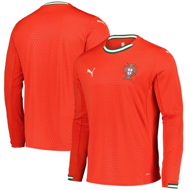 Portugal PUMA Home Shirt 2025 - Long Sleeve