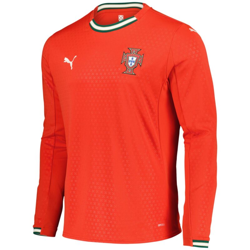 Portugal PUMA Home Shirt 2025 - Long Sleeve