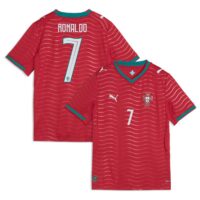 A2B image: portugal-puma-home-shirt-2026-kids-ronaldo-7 Portugal PUMA Home Shirt 2026 - Kids - Ronaldo #7