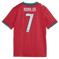 A2B image: portugal-puma-home-shirt-2026-kids-ronaldo-7 Portugal PUMA Home Shirt 2026 - Kids - Ronaldo #7