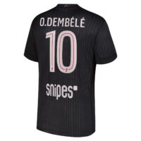 A2B image: psg-jordan-fourth-stadium-shirt-2025-26-with-o-dembele-10-printing PSG Jordan Fourth Stadium Shirt 2025-26 with O.Dembélé 10 printing