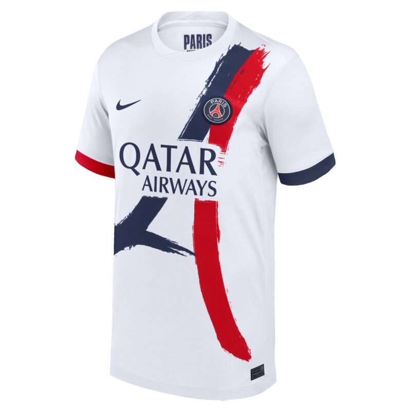 A2B image: psg-nike-away-stadium-shirt-2025-26-kids-with-vitinha-17-printing PSG Nike Away Stadium Shirt 2025-26 - Kids with Vitinha 17 printing