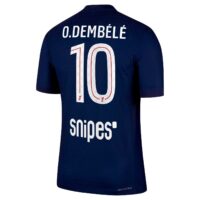 PSG Nike Dri-FIT ADV Home Match Shirt 2025-26 with O. Dembélé 10 printing
