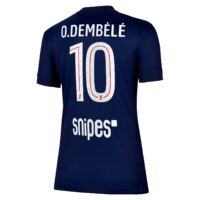 PSG Nike Home Stadium Shirt 2025-26 - Womens with O. Dembélé 10 printing