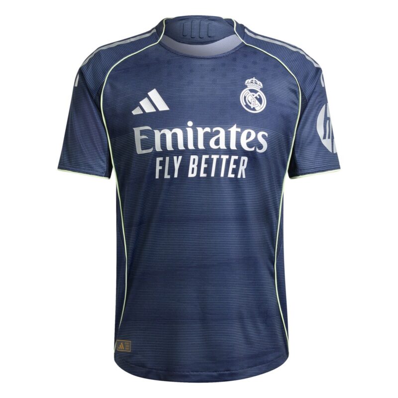 A2B image: real-madrid-adidas-away-authentic-shirt-2025-26-with-vini-jr-7-printing Real Madrid adidas Away Authentic Shirt 2025-26 with Vini Jr. 7 printing