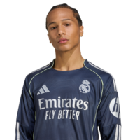 Real Madrid adidas Away Shirt 2025-26 - Long Sleeve