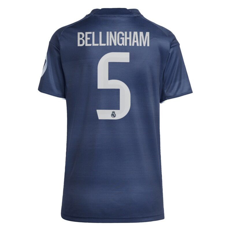 A2B image: real-madrid-adidas-away-shirt-2025-26-womens-with-bellingham-5-printing Real Madrid adidas Away Shirt 2025-26 - Womens with Bellingham 5 printing