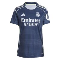 A2B image: real-madrid-adidas-away-shirt-2025-26-womens-with-vini-jr-7-printing Real Madrid adidas Away Shirt 2025-26 - Womens with Vini Jr. 7 printing