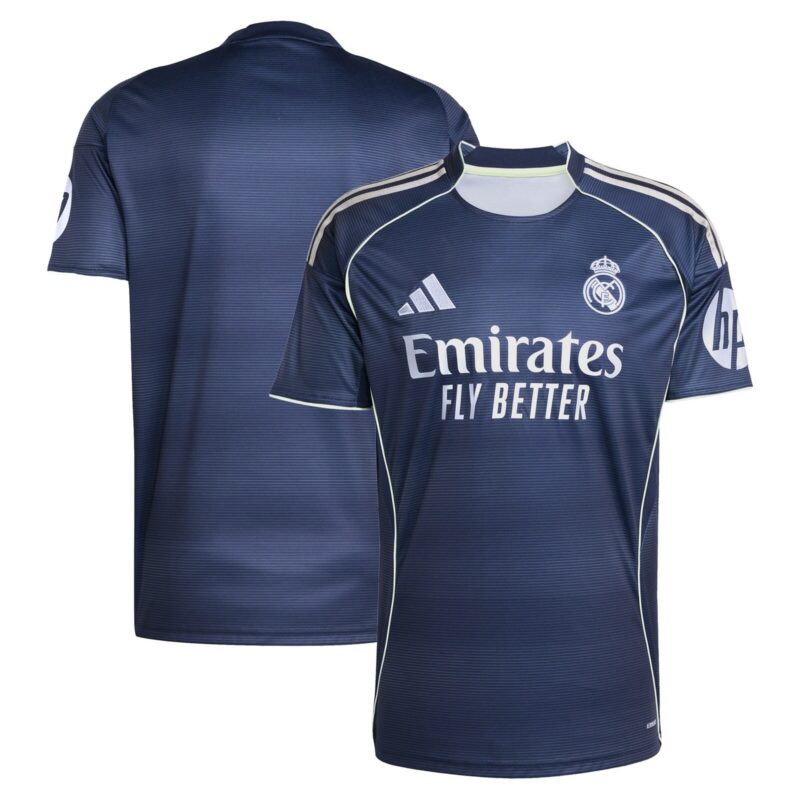 A2B image: real-madrid-adidas-away-shirt-2025-26 Real Madrid adidas Away Shirt 2025-26