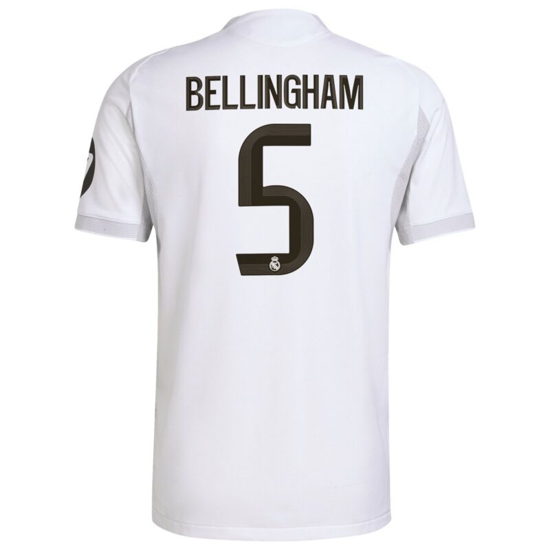 A2B image: real-madrid-adidas-home-authentic-shirt-2025-26-with-bellingham-5-printing Real Madrid adidas Home Authentic Shirt 2025-26 with Bellingham 5 printing