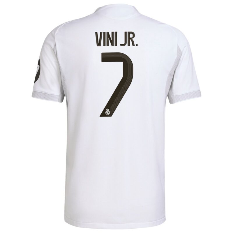 A2B image: real-madrid-adidas-home-authentic-shirt-2025-26-with-vini-jr-7-printing Real Madrid adidas Home Authentic Shirt 2025-26 with Vini Jr. 7 printing