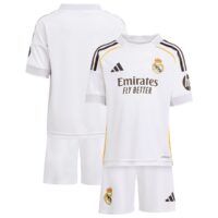 A2B image: real-madrid-adidas-home-minikit-2025-26 Real Madrid adidas Home Minikit 2025-26