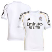 Real Madrid adidas Home Shirt 2025-26 - Kids