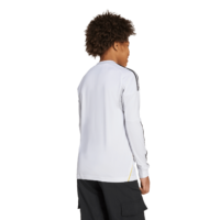 A2B image: real-madrid-adidas-home-shirt-2025-26-long-sleeve-kids Real Madrid adidas Home Shirt 2025-26 - Long Sleeve - Kids