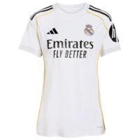 Real Madrid adidas Home Shirt 2025-26 - Womens with Bellingham 5 printing
