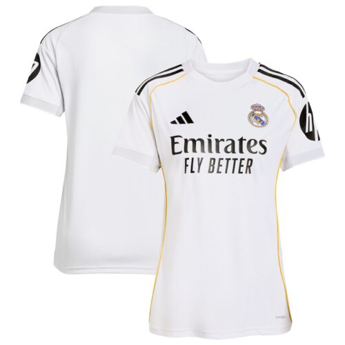 Real Madrid adidas Home Shirt 2025-26 - Womens