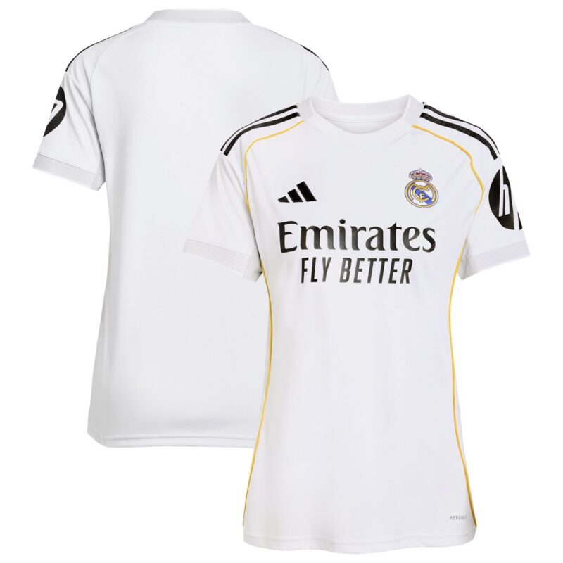 Real Madrid adidas Home Shirt 2025-26 - Womens