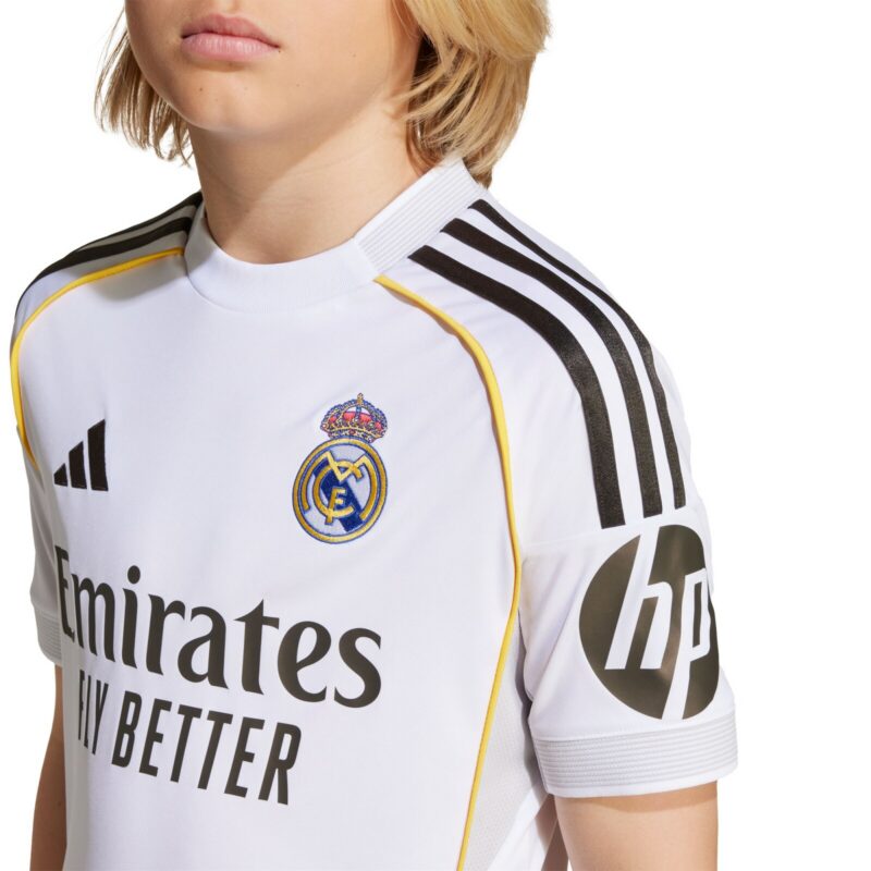 Real Madrid adidas Home Youth Kit 2025-26
