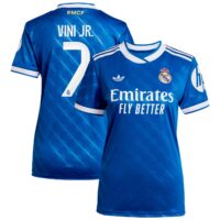 Real Madrid adidas Third Shirt 2025-26 - Womens with Vini Jr. 7 printing