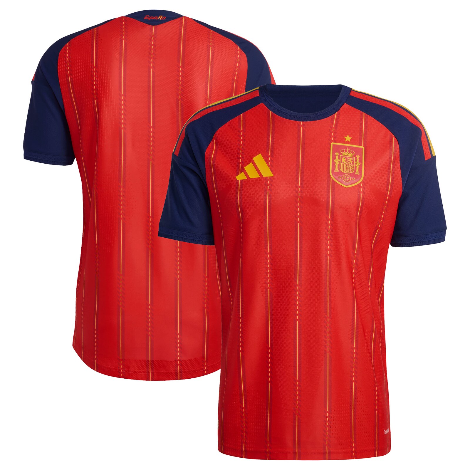 Spain adidas Authentic Home Shirt 2026