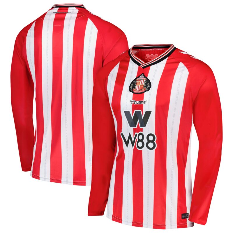 Sunderland Hummel Home Shirt 2025-26 - Long Sleeve