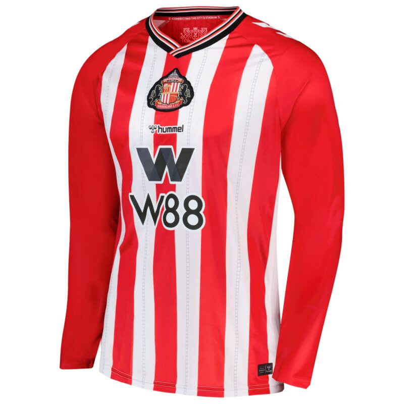 Sunderland Hummel Home Shirt 2025-26 - Long Sleeve
