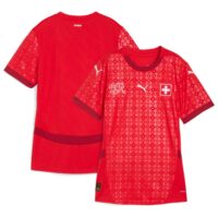 A2B image: switzerland-womens-puma-home-shirt-25-26-womens Switzerland Womens PUMA Home Shirt 25-26 - Womens