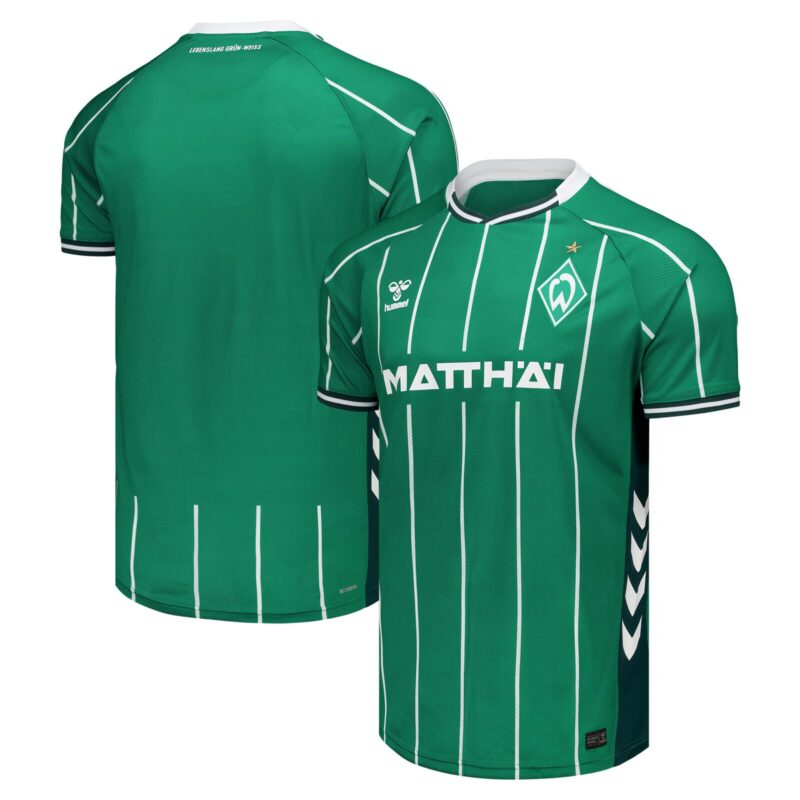 A2B image: werder-bremen-hummel-home-shirt-2025-26 Werder Bremen Hummel Home Shirt 2025-26